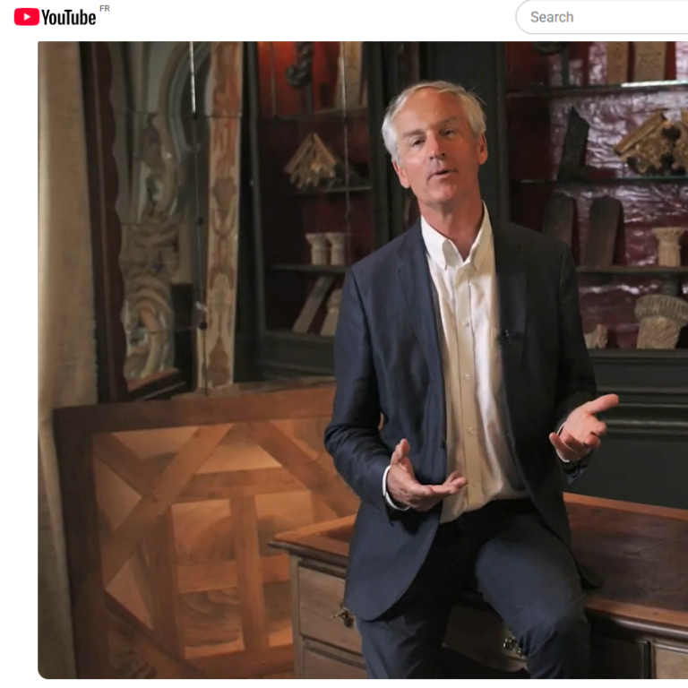 Découvrez la chaîne youtube Rémy Motte antiquaire décorateur