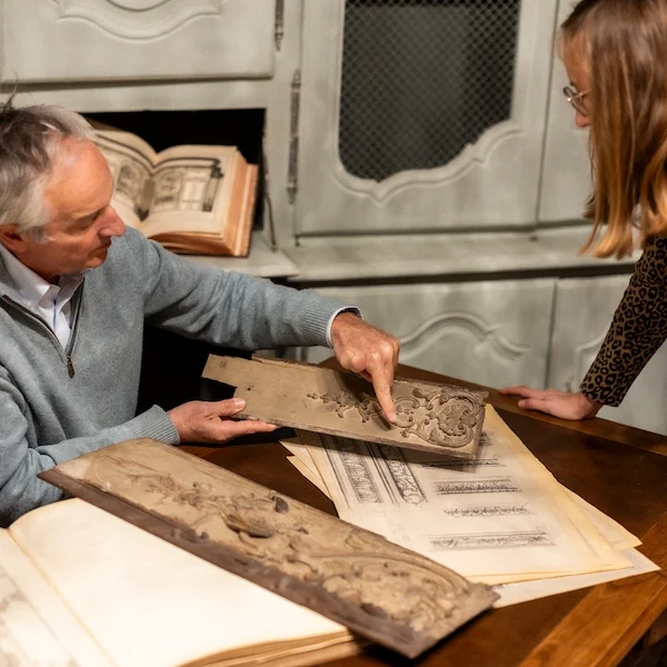Documents de boiserie anciens source d'inspiration chez Rémy Motte