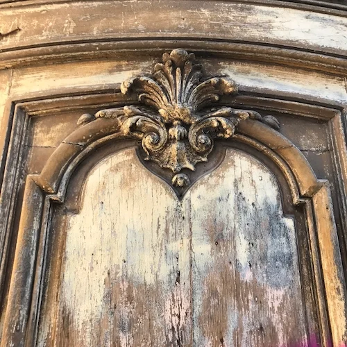 Détail de boiserie Régence